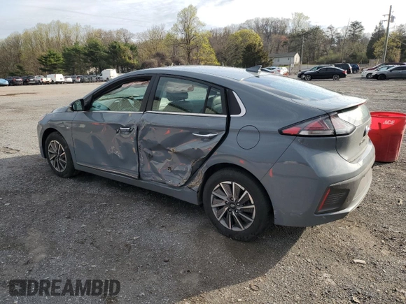 2020 Hyundai Ioniq Limited with VIN KMHC85LJ3LU073072, listed as a Copart auction lot 52831165 with 44,364 mi miles and Salvage title. Bid and sale history available at DreamBid. Image 2.