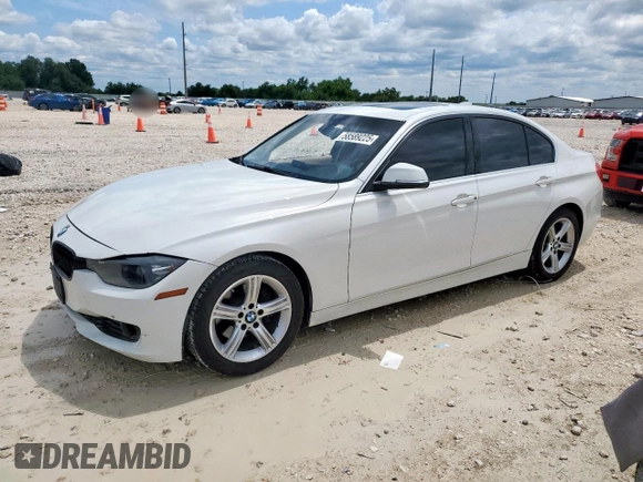 2015 BMW 3 Series 328i with VIN WBA3A5G57FNP34958, listed as a Copart auction lot 58589225 with 136,422 mi miles and Salvage title. Bid and sale history available at DreamBid. Image 1.