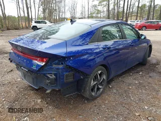 2021 Hyundai Elantra Limited with VIN 5NPLP4AG6MH025053, listed as a IAAI auction lot 41739153 with 66,012 mi miles and . Bid and sale history available at DreamBid. Image 4.