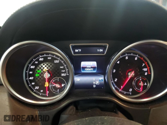 2017 Mercedes-Benz GLE 43 AMG с VIN 4JGDA6EB6HA987720, выставлен на аукционе Copart как лот 59761395 с пробегом 100 691 миль миль и Списание • Salvage title. История ставок и продаж доступна на DreamBid. Изображение 9.