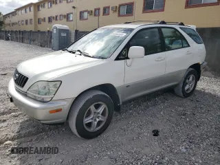 2001 Lexus RX 300 with VIN JTJHF10U210206770, listed as a Copart auction lot 55502095 with 195,369 mi miles and Clean Title. Bid and sale history available at DreamBid. Image 1.