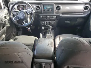 2019 Jeep Wrangler Unlimited Sahara z VIN 1C4HJXEN0KW588687, wystawiony jako Copart lot #52812895 z przebiegiem 91 486 mil mil oraz Szkoda całkowita • Salvage title. Historia ofert i sprzedaży dostępna na DreamBid. Obrazek 8.