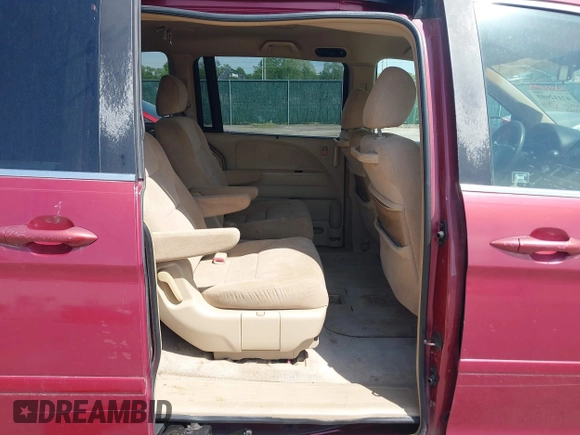 2006 Honda Odyssey EX with VIN 5FNRL38456B113072, listed as a IAAI auction lot 42112693 with 238,883 mi miles. Bid and sale history available at carsss.com. Image 8.