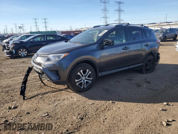 2016 Toyota RAV4 LE with VIN JTMZFREVXGJ071659, listed as a Copart auction lot 42899995 with 121,850 mi miles and Salvage Title. Bid and sale history available at carsss.com. Image 1.