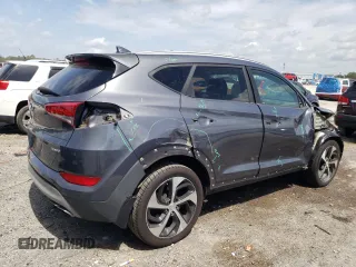 2018 Hyundai Tucson Sport z VIN KM8J33ALXJU764322, wystawiony jako Copart lot #59739985 z przebiegiem 79 882 mil mil oraz Szkoda całkowita • Salvage title. Historia ofert i sprzedaży dostępna na DreamBid. Obrazek 3.