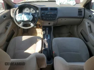 2002 Honda Civic EX with VIN 1HGES26792L063844, listed as a Copart auction lot 51217485 with 188,770 mi miles and Salvage Title. Bid and sale history available at DreamBid. Image 8.