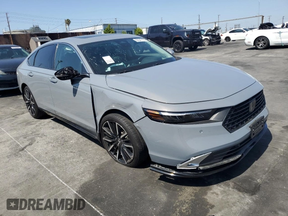 2024 Honda Accord Touring with VIN 1HGCY2F85RA002138, listed as a Copart auction lot 62547155 with Not provided miles and Salvage title. Bid and sale history available at DreamBid. Image 4.