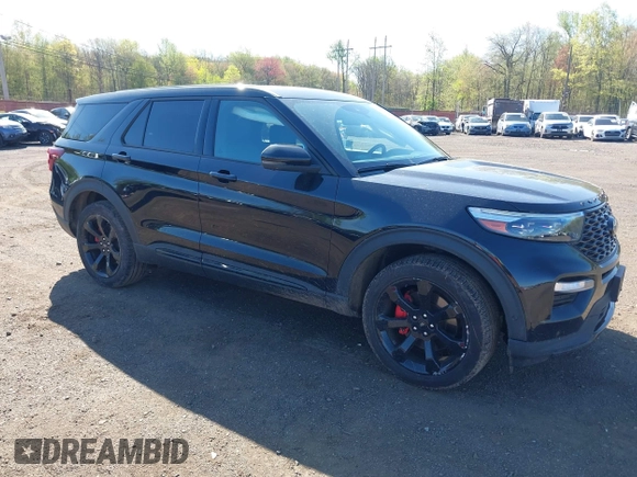 2021 Ford Explorer ST z VIN 1FM5K8GC7MGB27416, wystawiony jako IAAI lot #42118046 z przebiegiem 49 235 mil mil oraz . Historia ofert i sprzedaży dostępna na DreamBid. Obrazek 1.