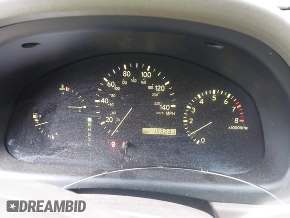 2000 Lexus RX 300 with VIN JT6HF10U5Y0134886, listed as a IAAI auction lot 42068102 with 156,237 mi miles. Bid and sale history available at carsss.com. Image 7.