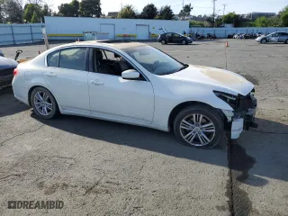 2011 Infiniti G25 Sedan Journey with VIN JN1DV6AP2BM831418, listed as a Copart auction lot 50463335 with 0 mi miles and Salvage Title. Bid and sale history available at carsss.com. Image 4.