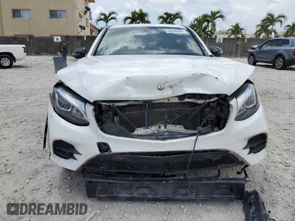 2019 Mercedes-Benz GLC with VIN WDC0J6EB0KF608783, listed as a Copart auction lot 64896064 with 45,236 mi miles and Salvage Title. Bid and sale history available at carsss.com. Image 5.