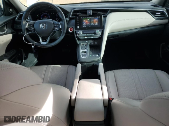 2022 Honda Insight Touring with VIN 19XZE4F92NE007889, listed as a Copart auction lot 48177315 with 25,824 mi miles and Salvage Title. Bid and sale history available at DreamBid. Image 8.