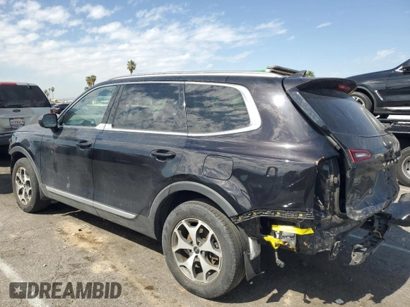 2022 Kia Telluride EX z VIN 5XYP34HC2NG204313, wystawiony jako Copart lot #47133735 z przebiegiem 41 567 mil mil oraz Szkoda całkowita • Salvage title. Historia ofert i sprzedaży dostępna na DreamBid. Obrazek 2.