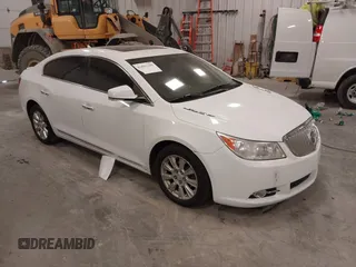 2012 Buick LaCrosse Premium 1 with VIN 1G4GD5ER4CF155199, listed as a IAAI auction lot 41892309 with 149,946 mi miles. Bid and sale history available at carsss.com. Image 1.