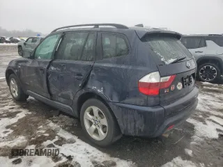 2009 BMW X3 xDrive30i with VIN WBXPC93409WJ30690, listed as a Copart auction lot 44971205 with 0 mi miles and Salvage Title. Bid and sale history available at carsss.com. Image 2.