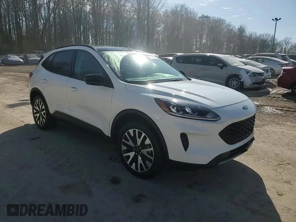 2020 Ford Escape SE Sport Hybrid with VIN 1FMCU9BZ0LUC28736, listed as a Copart auction lot 45525015 with 65,481 mi miles and Salvage Title. Bid and sale history available at DreamBid. Image 14.