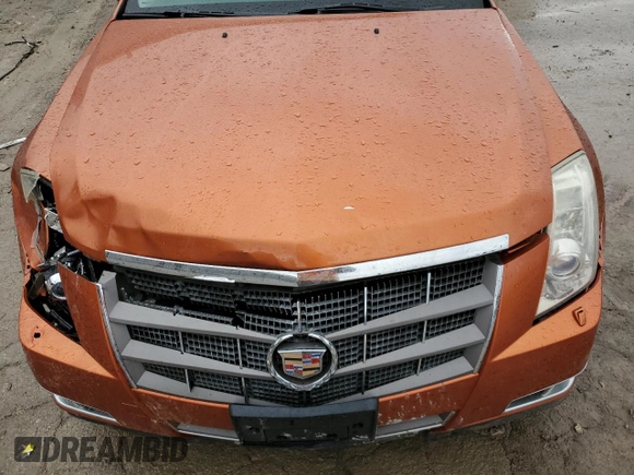 2008 Cadillac CTS AWD w/1SB with VIN 1G6DT57VX80189553, listed as a Copart auction lot 44750265 with 0 mi miles and Salvage Title. Bid and sale history available at carsss.com. Image 11.