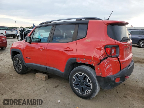 2015 Jeep Renegade Trailhawk z VIN ZACCJBCT4FPC44359, wystawiony jako Copart lot #59041645 z przebiegiem 141 318 mil mil oraz Nie do naprawy • Non repairable. Historia ofert i sprzedaży dostępna na DreamBid. Obrazek 2.
