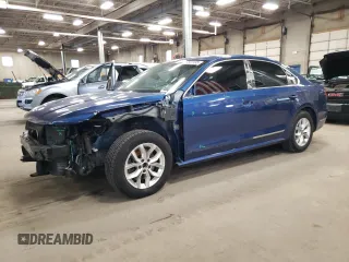 2016 Volkswagen Passat 1.8T S with VIN 1VWAT7A31GC015559, listed as a Copart auction lot 53822195 with 106,709 mi miles and Salvage Title. Bid and sale history available at carsss.com. Image 1.