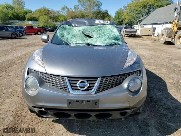 2012 Nissan Juke S with VIN JN8AF5MR5CT109683, listed as a Copart auction lot 74211954 with 102,754 mi miles and Clean Title. Bid and sale history available at carsss.com. Image 11.
