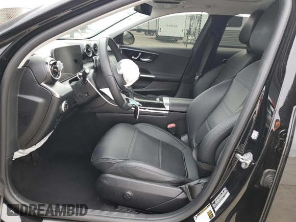 2023 Mercedes-Benz C 300 z VIN W1KAF4GB7PR080507, wystawiony jako Copart lot #47644045 z przebiegiem Nie podano mil oraz Szkoda całkowita • Salvage title. Historia ofert i sprzedaży dostępna na DreamBid. Obrazek 7.