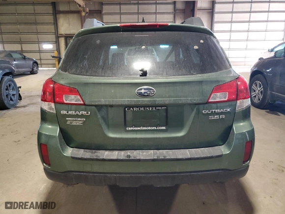 2012 Subaru Outback 3.6R Limited with VIN 4S4BRDKC4C2259494, listed as a Copart auction lot 88880355 with 129,959 mi miles and Salvage Title. Bid and sale history available at carsss.com. Image 6.