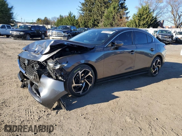 2020 Mazda 3 Select with VIN 3MZBPACL3LM126917, listed as a Copart auction lot 80351554 with 56,134 mi miles and Salvage title. Bid and sale history available at DreamBid. Image 1.