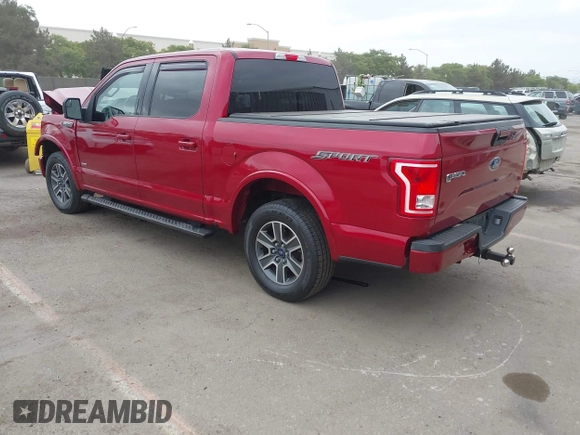 2016 Ford F-150 XL с VIN 1FTEW1CP0GKF71439, выставлен на аукционе IAAI как лот 42780485 с пробегом 91 203 миль миль и . История ставок и продаж доступна на DreamBid. Изображение 3.