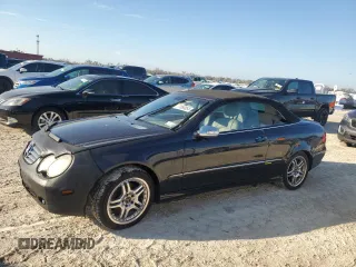 2005 Mercedes-Benz CLK 320 with VIN WDBTK65J55F148952, listed as a Copart auction lot 77080854 with Not Provided miles and Salvage Title. Bid and sale history available at DreamBid. Image 1.