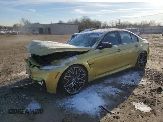 2016 BMW M3 with VIN WBS8M9C5XG5E68328, listed as a Copart auction lot 85783334 with 83,863 mi miles and Salvage Title. Bid and sale history available at carsss.com. Image 1.