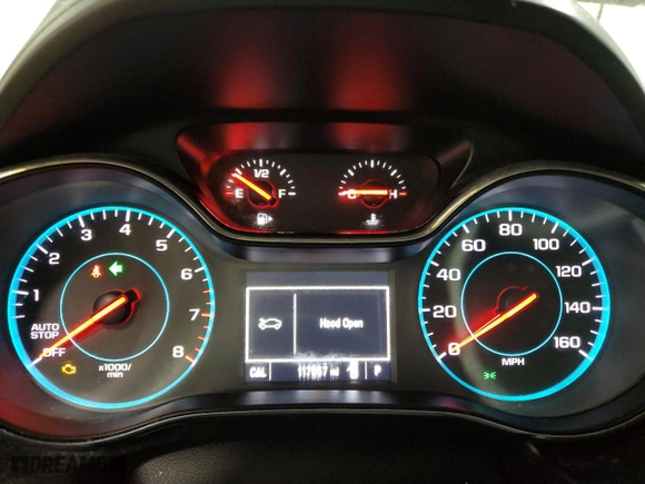 2017 Chevrolet Cruze LS with VIN 1G1BC5SM9H7107010, listed as a Copart auction lot 82623294 with 117,657 mi miles and Clean Title. Bid and sale history available at carsss.com. Image 8.