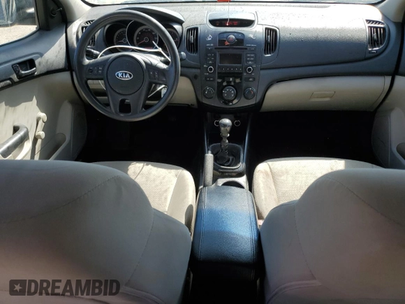 2011 Kia Forte LX with VIN KNAFT4A23B5334146, listed as a Copart auction lot 48675135 with 285,596 mi miles and Salvage Title. Bid and sale history available at carsss.com. Image 8.