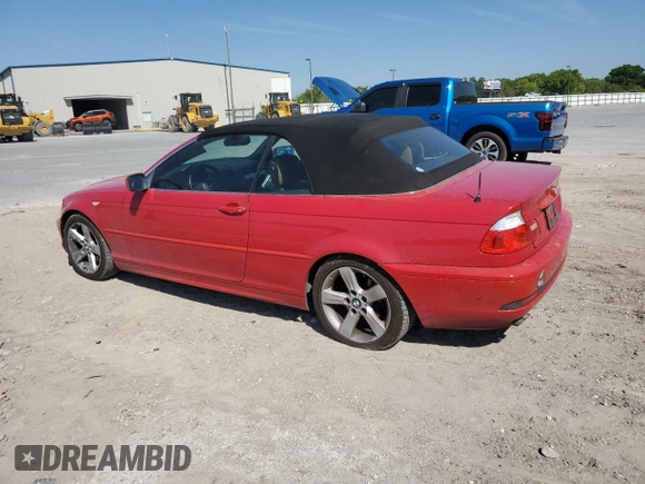 2006 BMW 3 Series 325Ci with VIN WBABW33436PX88504, listed as a Copart auction lot 49103905 with 160,840 mi miles and Salvage title. Bid and sale history available at DreamBid. Image 2.