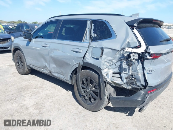 2024 Honda CR-V Sport with VIN 7FARS5H53RE025850, listed as a IAAI auction lot 41740782 with 27,398 mi miles and . Bid and sale history available at DreamBid. Image 3.