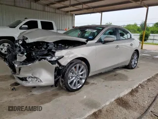 2025 Mazda 3 S Preferred with VIN JM1BPACM5S1775397, listed as a Copart auction lot 63507235 with 7,897 mi miles and Non repairable. Bid and sale history available at DreamBid. Image 1.