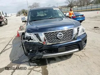 2020 Nissan Armada Platinum z VIN JN8AY2NF4L9360852, wystawiony jako Copart lot #49326305 z przebiegiem 67 569 mil mil oraz Szkoda całkowita • Salvage title. Historia ofert i sprzedaży dostępna na DreamBid. Obrazek 14.