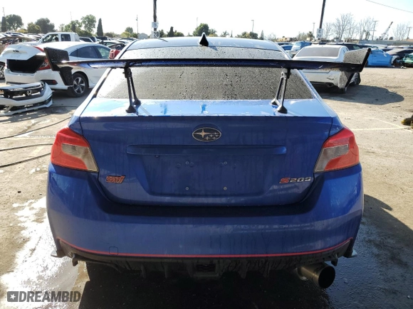 2019 Subaru STI S209 with VIN JF1VA2Z65K9829236, listed as a Copart auction lot 49910475 with 65,874 mi miles and Salvage Title. Bid and sale history available at carsss.com. Image 6.
