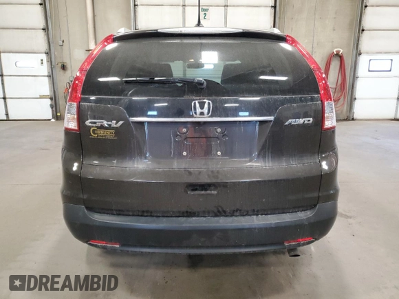 2013 Honda CR-V EX-L z VIN 5J6RM4H72DL002285, wystawiony jako Copart lot #55939585 z przebiegiem 163 350 mil mil oraz Szkoda całkowita • Salvage title. Historia ofert i sprzedaży dostępna na DreamBid. Obrazek 6.