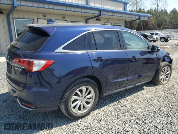 2017 Acura RDX Technology with VIN 5J8TB3H52HL021243, listed as a Copart auction lot 51104625 with 51,863 mi miles and Salvage Title. Bid and sale history available at DreamBid. Image 3.