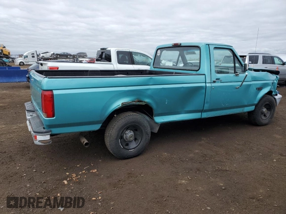 1995 Ford F-150 with VIN 1FTDF15Y7SLA85554, listed as a Copart auction lot 52345005 with 209,077 mi miles and Salvage Title. Bid and sale history available at carsss.com. Image 3.