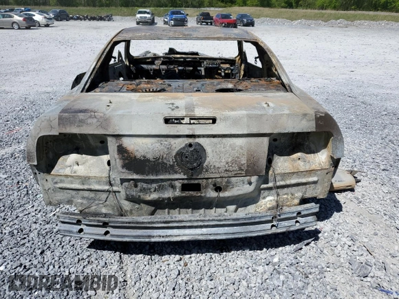 2005 Ford Mustang Deluxe with VIN 1ZVFT80N455159946, listed as a Copart auction lot 54315545 with Not provided miles and Non repairable. Bid and sale history available at DreamBid. Image 6.