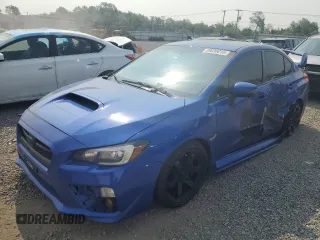 2016 Subaru WRX STI with VIN JF1VA2M68G9811635, listed as a Copart auction lot 59690015 with 117,738 mi miles and Salvage title. Bid and sale history available at DreamBid. Image 1.