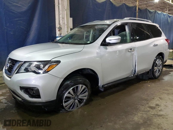2020 Nissan Pathfinder SV with VIN 5N1DR2BM4LC598983, listed as a Copart auction lot 51227055 with 129,973 mi miles and Clean title. Bid and sale history available at DreamBid. Image 1.