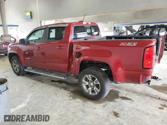 2020 Chevrolet Colorado 4WD Z71 z VIN 1GCGTDENXL1111901, wystawiony jako Copart lot #57093195 z przebiegiem 60 992 mil mil oraz Szkoda całkowita • Salvage title. Historia ofert i sprzedaży dostępna na DreamBid. Obrazek 2.