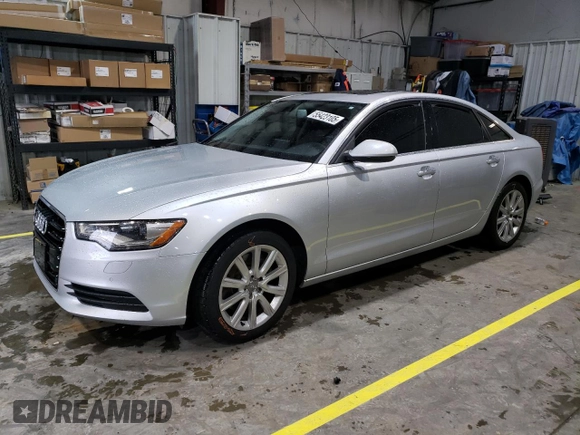 2015 Audi A6 Premium Plus z VIN WAUGFAFCXFN008670, wystawiony jako Copart lot #55423105 z przebiegiem 104 629 mil mil oraz Szkoda całkowita • Salvage title. Historia ofert i sprzedaży dostępna na DreamBid. Obrazek 1.