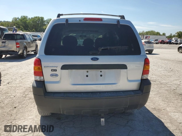 2006 Ford Escape XLT with VIN 1FMYU03Z26KA72974, listed as a Copart auction lot 72524674 with 221,479 mi miles and Salvage Title. Bid and sale history available at carsss.com. Image 6.