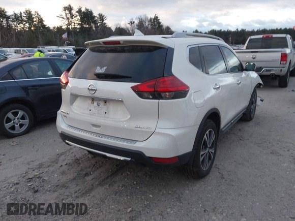 2017 Nissan Rogue SV with VIN 5N1AT2MV8HC825481, listed as a IAAI auction lot 41242184 with 102,727 mi miles. Bid and sale history available at carsss.com. Image 4.