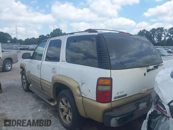 2001 Chevrolet Tahoe LS z VIN 1GNEC13T11R162930, wystawiony jako IAAI lot #42373226 z przebiegiem 335 448 mil mil oraz . Historia ofert i sprzedaży dostępna na DreamBid. Obrazek 3.