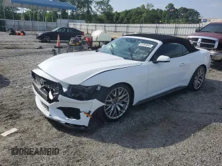 2024 Ford Mustang EcoBoost z VIN 1FAGP8UH8R5135709, wystawiony jako Copart lot #57393045 z przebiegiem 1 267 mil mil oraz Szkoda całkowita • Salvage title. Historia ofert i sprzedaży dostępna na DreamBid. Obrazek 1.