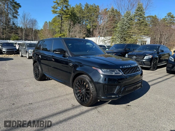 2018 Land Rover Range Rover Sport HSE with VIN SALWR2RV0JA402552, listed as a Copart auction lot 54085025 with 60,036 mi miles and Clean Title. Bid and sale history available at carsss.com. Image 2.